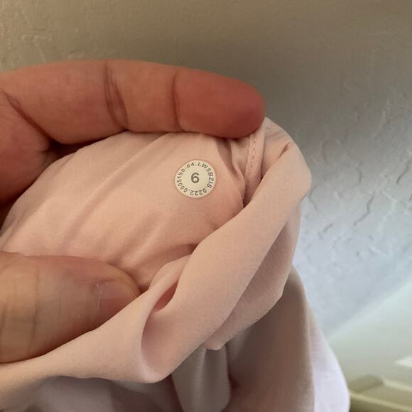 Lululemon Rare Strawberry Milkshake Dance Studio Full Length Lined Joggers - 6 - Picture 8 of 8